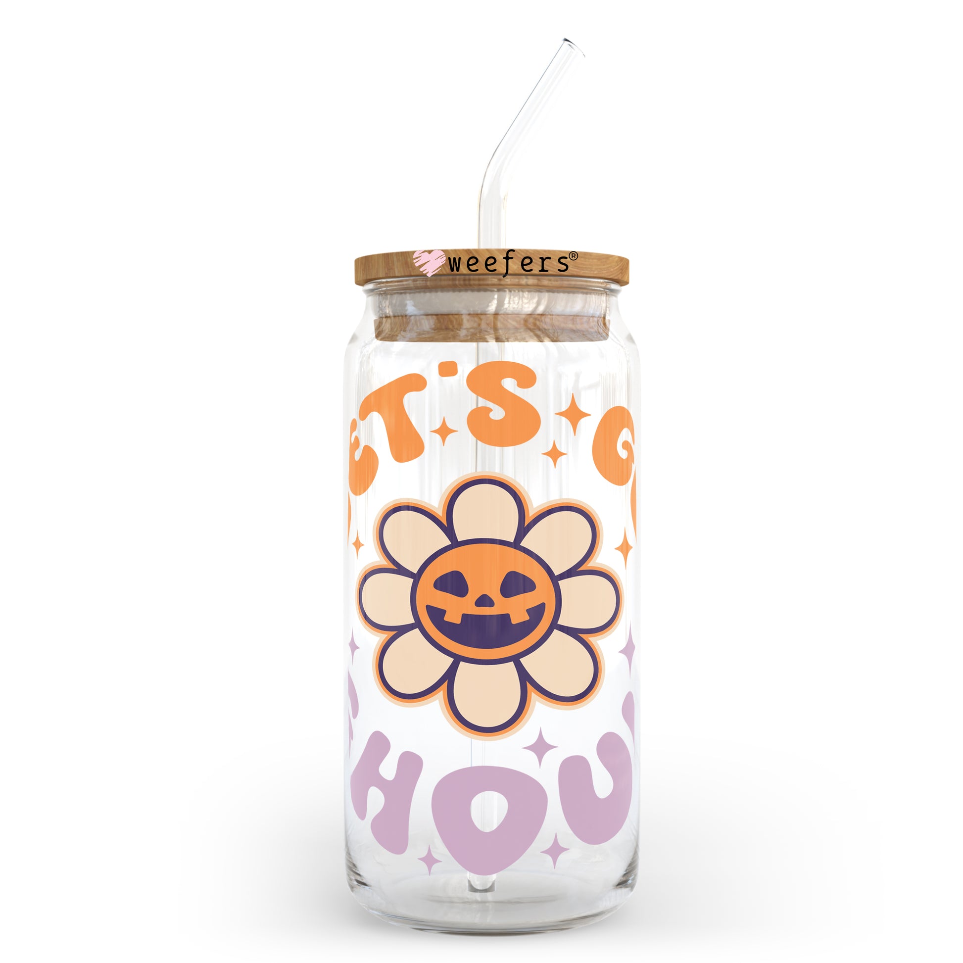 Let's Go Ghouls Halloween 20oz Libbey Glass Can, 34oz Hip Sip, 40oz Tumbler UV DTF or Sublimation Decal Transfer - Weefers