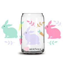 Load image into Gallery viewer, Easter Bunnies 1 Libbey Glass Can Wrap UV-DTF Sublimation Transfers
