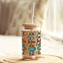 Load image into Gallery viewer, Coffee Coffee Coffee 16oz Libbey Glass Can UV-DTF or Sublimation Wrap - Decal
