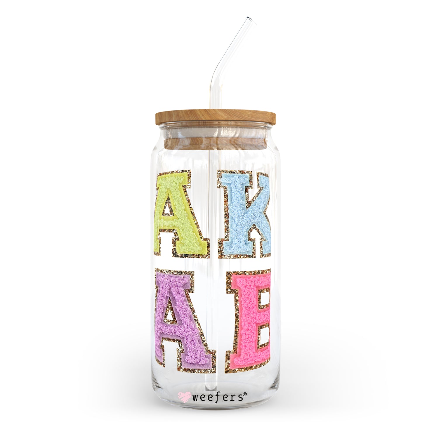 Faux Chenille Lake Babe  20oz Libbey Glass Can, 34oz Hip Sip, 40oz Tumbler UV DTF or Sublimation Decal Transfer - Weefers