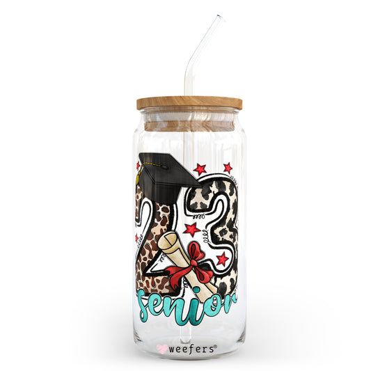 Western Senior Grad 2023 20oz Libbey Glass Can, 34oz Hip Sip, 40oz Tumbler UV DTF or Sublimation Decal Transfer - Weefers