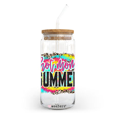 Load image into Gallery viewer, Hot Mom Summer 20oz Libbey Glass Can UV-DTF or Sublimation Wrap - Decal

