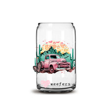 Load image into Gallery viewer, I got a heart like a truck 16oz Libbey Glass Can UV-DTF or Sublimation Wrap - Decal

