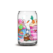 Load image into Gallery viewer, Easter Coffee Latte Libbey Glass Can UV-DTF or Sublimation Wrap - Decal
