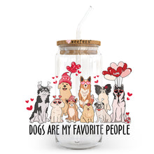 Load image into Gallery viewer, a glass jar filled with lots of dogs
