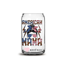 Load image into Gallery viewer, American Mama 16oz Libbey Glass Can UV-DTF or Sublimation Wrap - Decal
