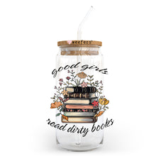 Load image into Gallery viewer, a glass jar filled with books and a straw

