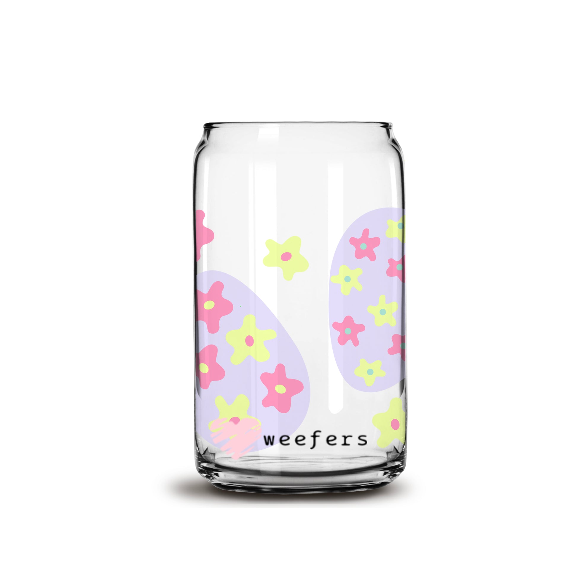 Easter Eggs 1 Libbey Glass Can Wrap UV DTF Sublimation Transfers - Weefers