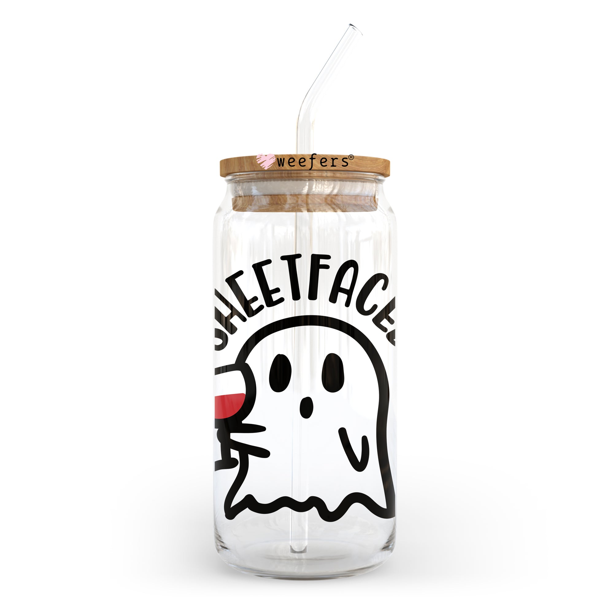 Sheetfaced Halloween 20oz Libbey Glass Can, 34oz Hip Sip, 40oz Tumbler UV DTF or Sublimation Decal Transfer - Weefers