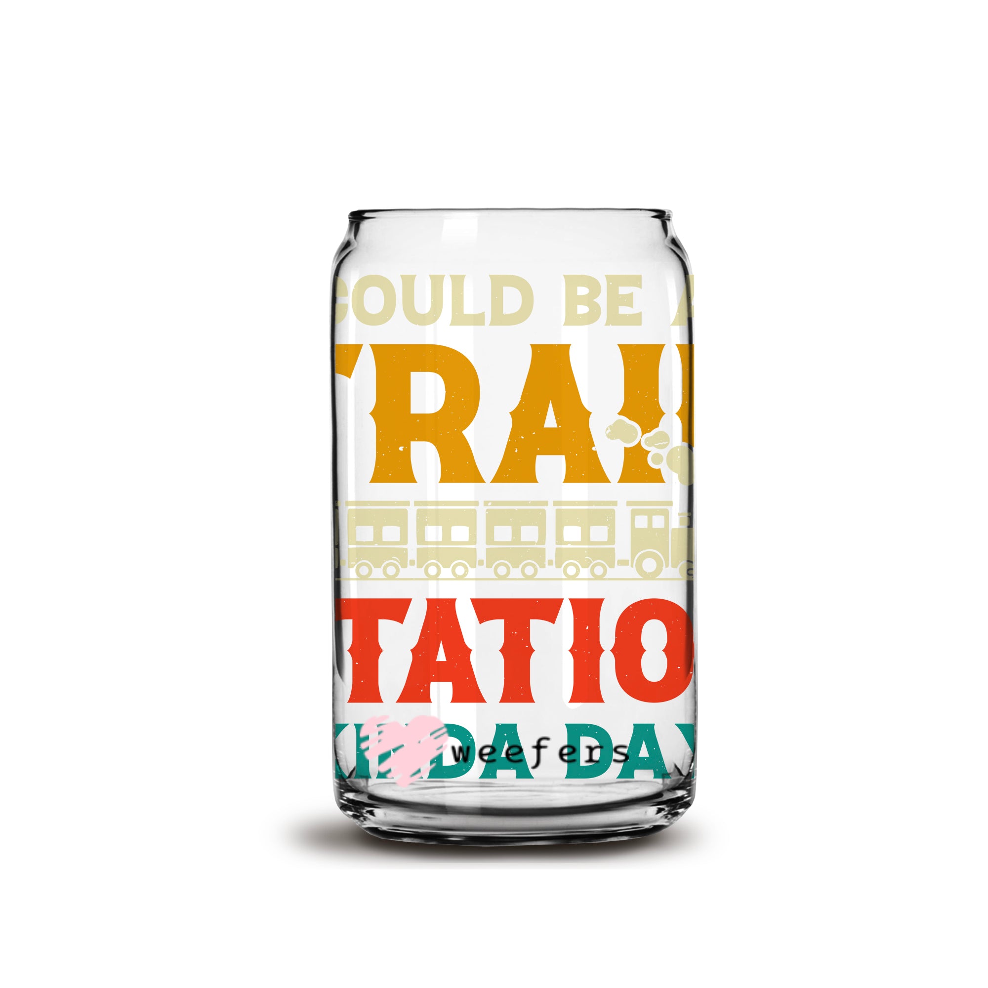 Daily Affirmations (Vulgar) - UVDTF Beer Can Glass Wrap (Ready-to