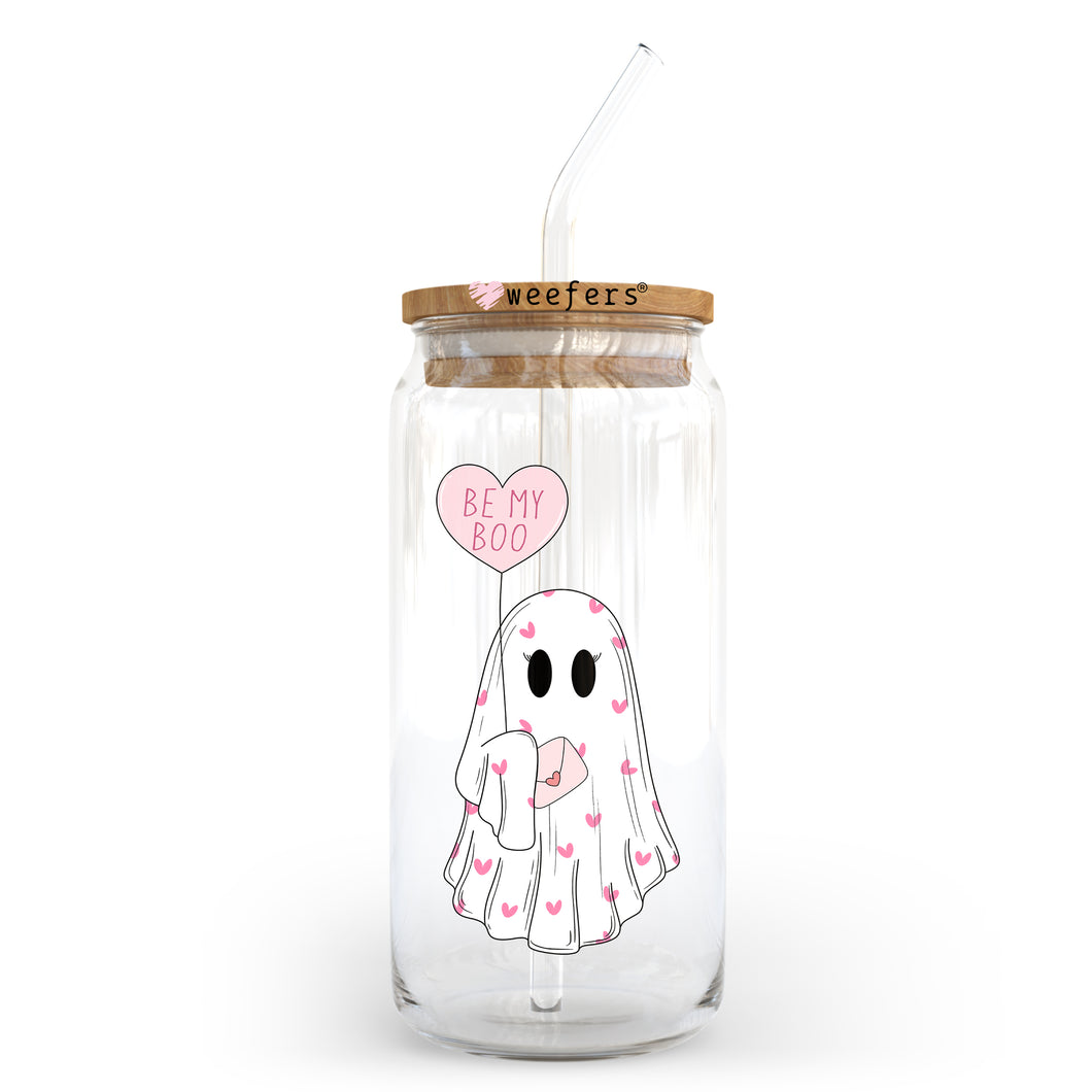 a glass jar with a straw sticking out of it
