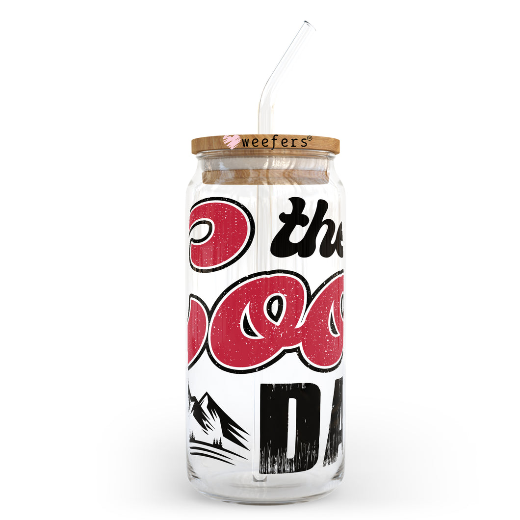 The Cool Dad 20oz Libbey Glass Can, 34oz Hip Sip, 40oz Tumbler UVDTF or Sublimation Decal Transfer