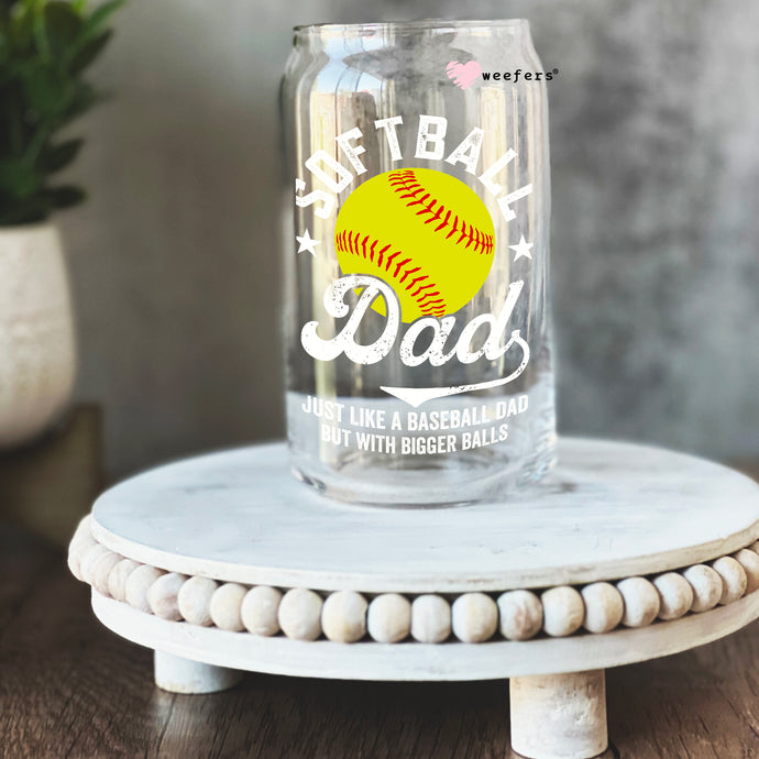 a glass jar with a baseball on it