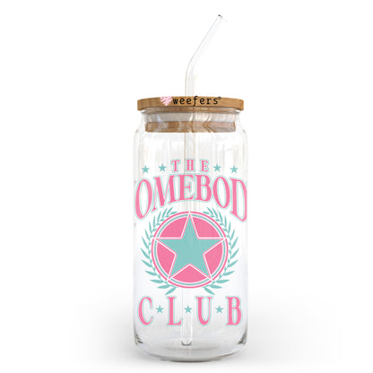 The Homebody Club 20oz Libbey Glass Can UV DTF or Sublimation Wrap - Decal Transfer - Weefers