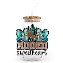 Load image into Gallery viewer, Rodeo Sweetheart 20oz Libbey Glass Can UV-DTF or Sublimation Wrap - Decal
