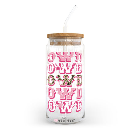 Howdy Howdy Howdy 20oz Libbey Glass Can, 34oz Hip Sip, 40oz Tumbler UV DTF or Sublimation Decal Transfer - Weefers