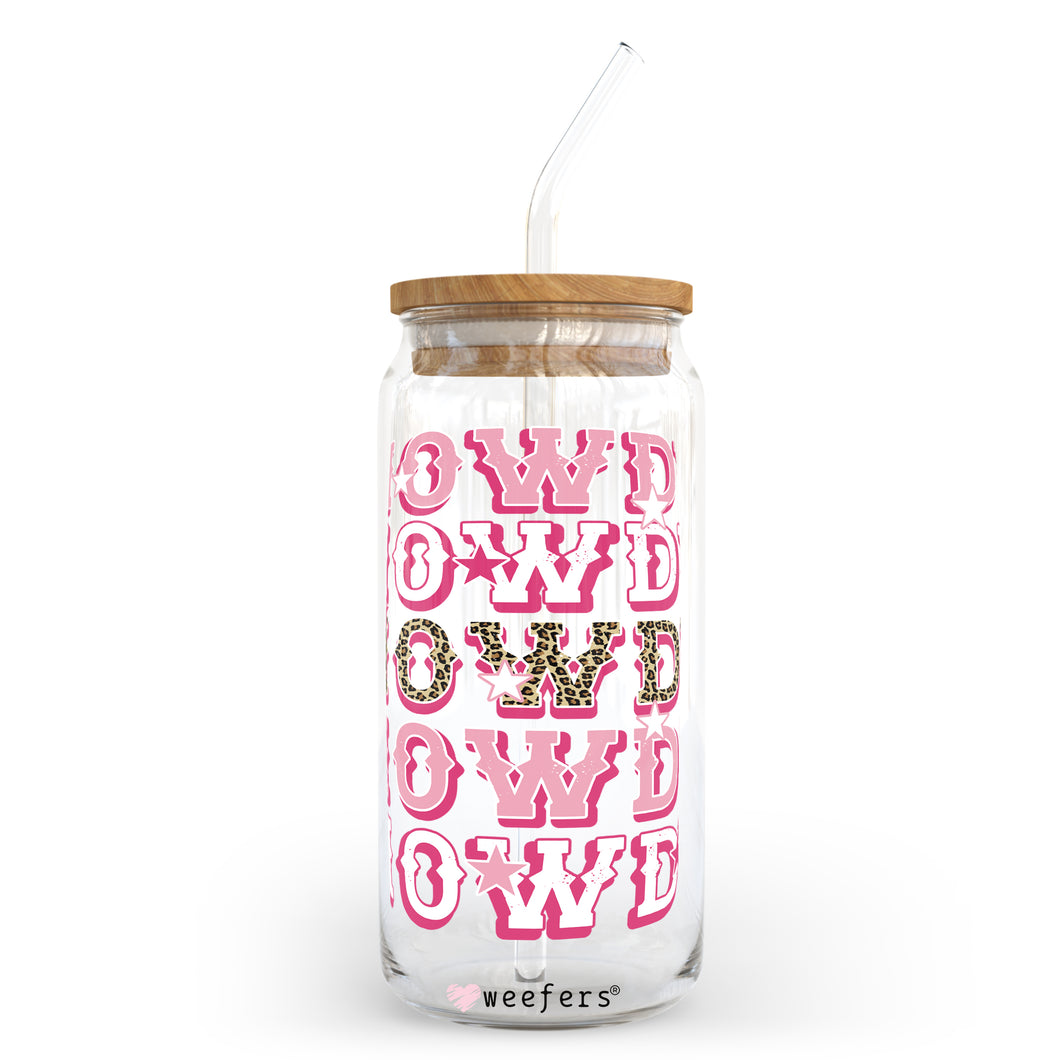 Howdy Howdy Howdy 20oz Libbey Glass Can, 34oz Hip Sip, 40oz Tumbler UVDTF or Sublimation Decal Transfer