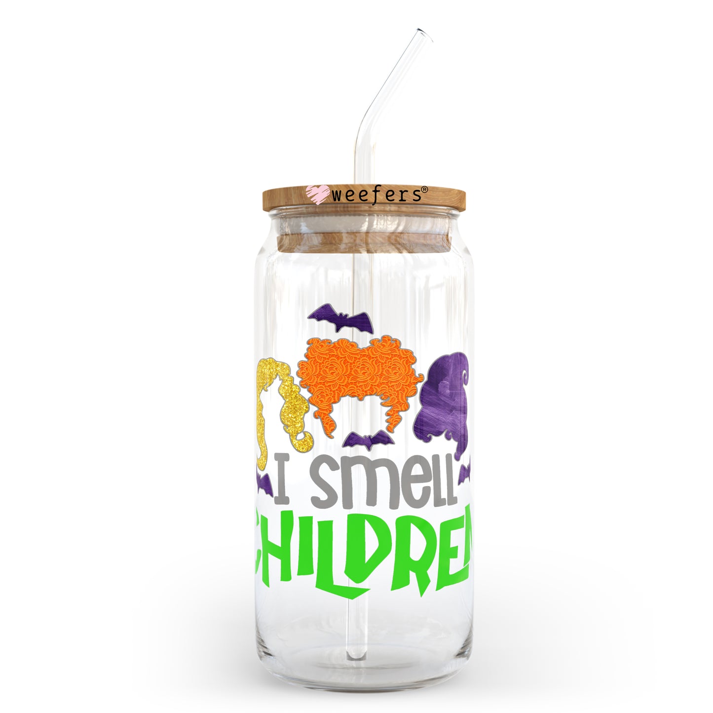 I Smell Children 20oz Libbey Glass Can, 34oz Hip Sip, 40oz Tumbler UV DTF or Sublimation Decal Transfer - Weefers