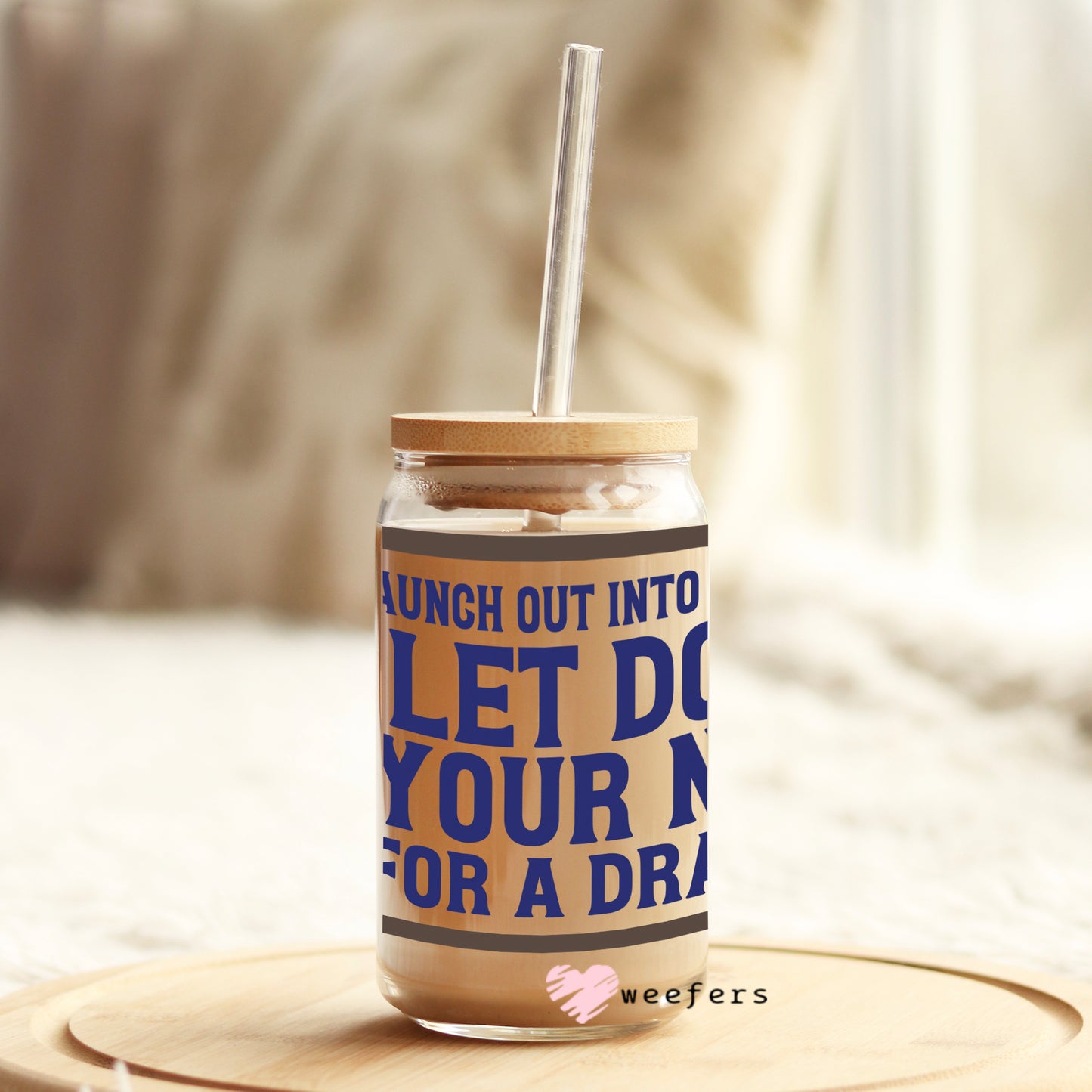 Luke 5:4 16oz Libbey Glass Can UV DTF or Sublimation Wrap - Decal - Weefers