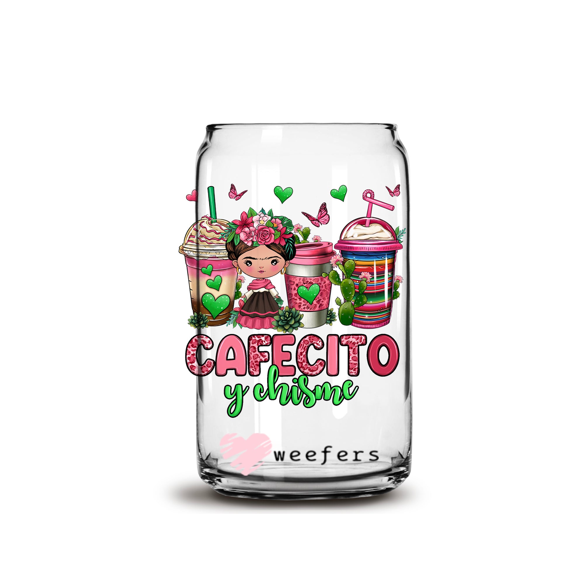 CAFECITO Y CHISME-16oz UVDTF CUP WRAPS – Malitreend