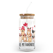 Load image into Gallery viewer, a glass jar with a straw in it that says, be my favorite
