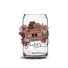 Load image into Gallery viewer, Vintage Soul Retro 16oz Libbey Glass Can UV-DTF or Sublimation Wrap - Decal
