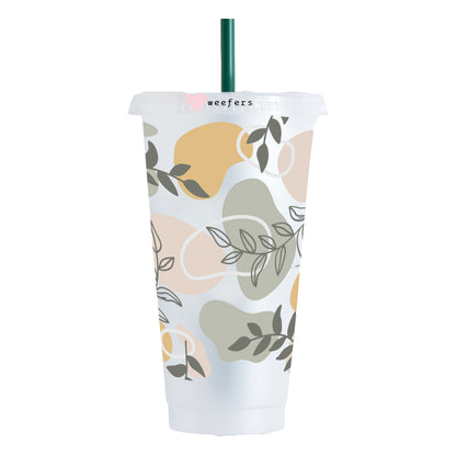 Boho Abstract UV DTF Cold Cup Wrap- NO HOLE - Ready to apply - Weefers