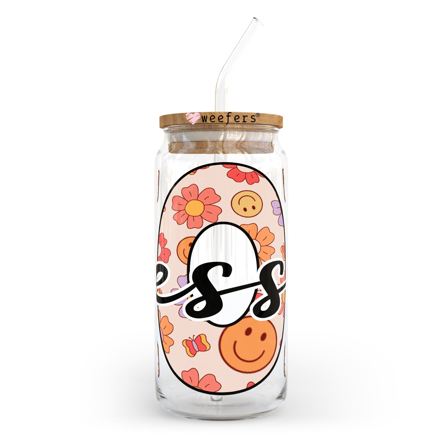 Retro Blessed Mom 20oz Libbey Glass Can, 34oz Hip Sip, 40oz Tumbler UV DTF or Sublimation Decal Transfer - Weefers