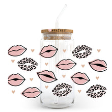 Load image into Gallery viewer, a jar filled with lots of pink and black lips
