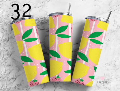 Click to see Designs 1-50 - 20oz Skinny Tumbler Wraps Vol. 1 - Weefers