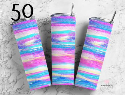 Click to see Designs 1-50 - 20oz Skinny Tumbler Wraps Vol. 1 - Weefers