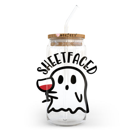 Sheetfaced Halloween 20oz Libbey Glass Can, 34oz Hip Sip, 40oz Tumbler UV DTF or Sublimation Decal Transfer - Weefers