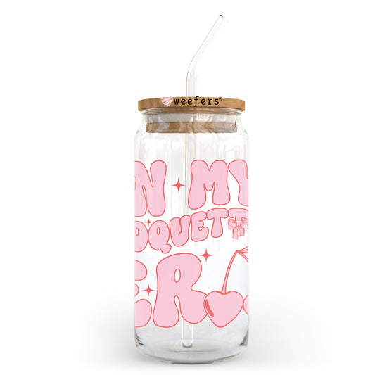 In my Croquette Era 20oz Libbey Glass Can UV DTF or Sublimation Wrap - Decal Transfer Weefers