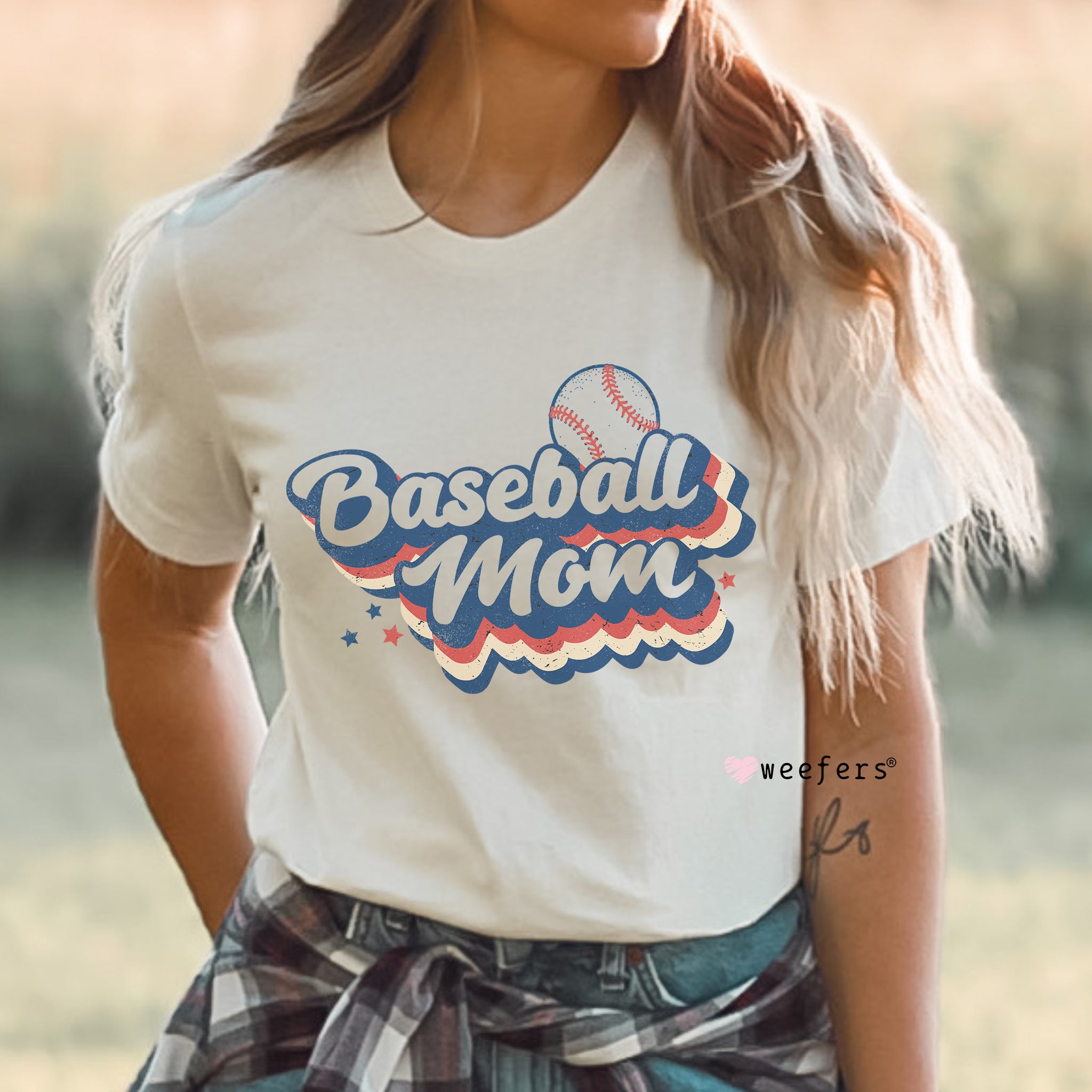 Baseball Mom T-Shirt Tee Shirt Vinyl Heat Press Custom