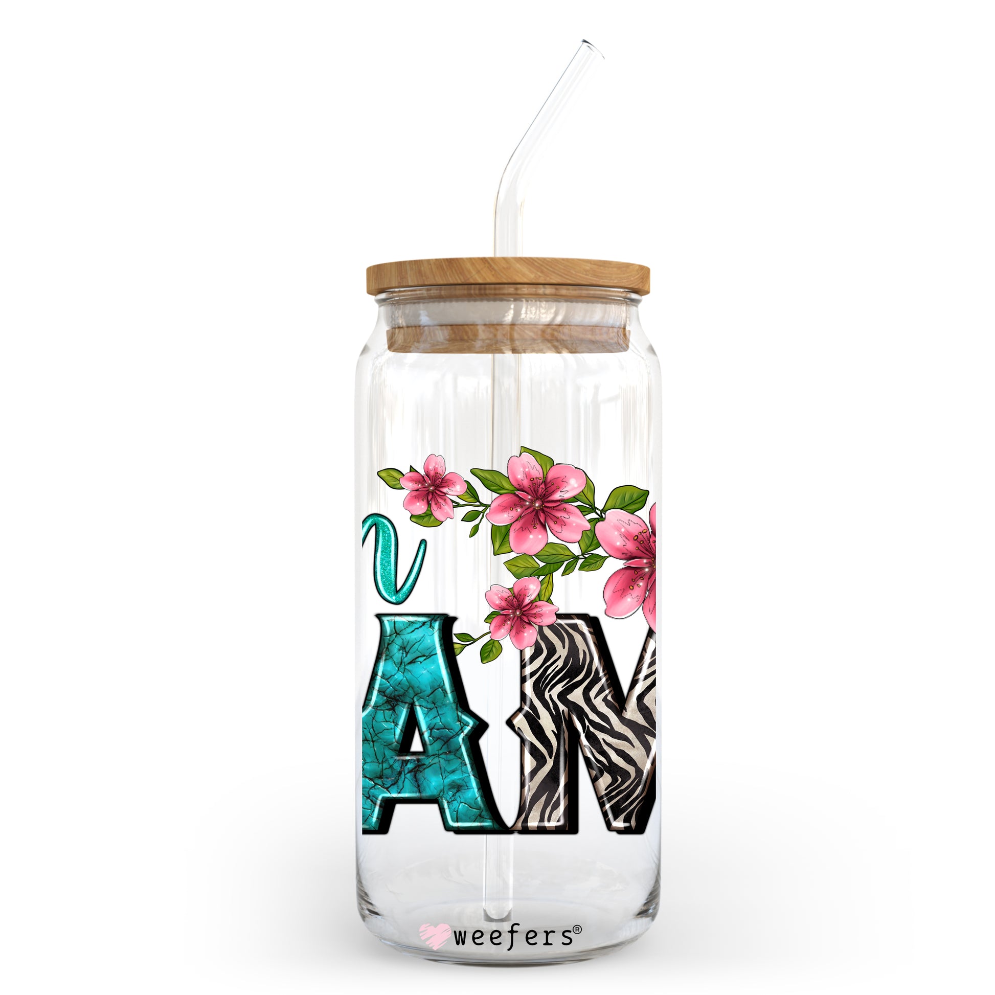 Twin Mama 20oz Libbey Glass Can, 34oz Hip Sip, 40oz Tumbler UV DTF or Sublimation Decal Transfer - Weefers