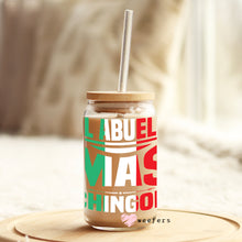 Load image into Gallery viewer, El Abuelo Mas Chingon 16oz Libbey Glass Can UV-DTF or Sublimation Wrap - Decal

