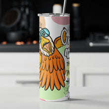 Load image into Gallery viewer, 20oz Skinny Tumbler Wrap - Crazy!  I prefer the term mentally hilarious
