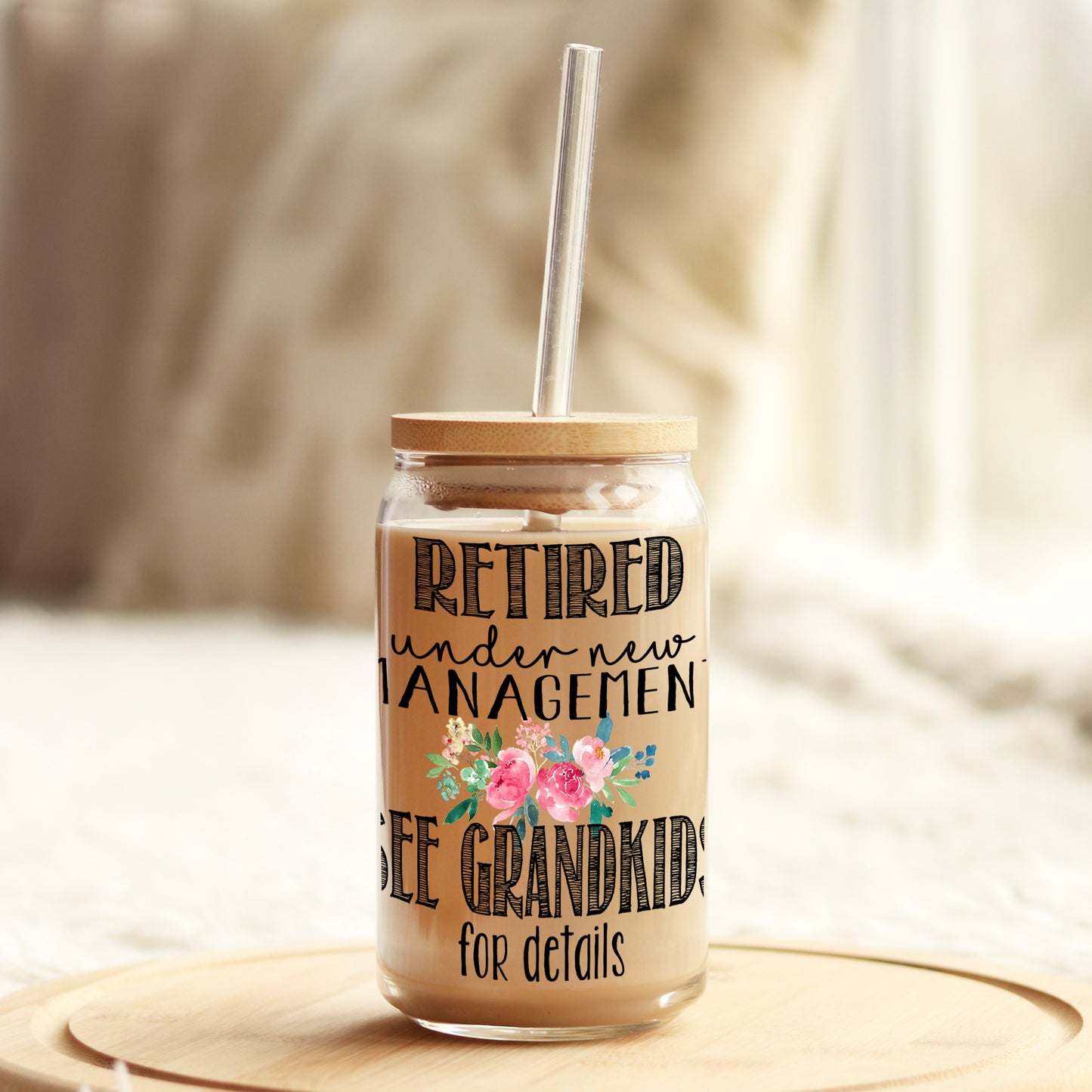 Retired Under new Management see Grandkids for details 16oz Libbey Glass Can UV DTF or Sublimation Wrap - Decal - Weefers