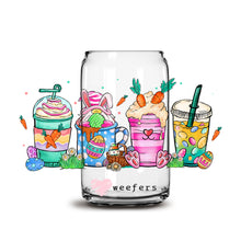 Load image into Gallery viewer, Easter Coffee Latte Libbey Glass Can UV-DTF or Sublimation Wrap - Decal
