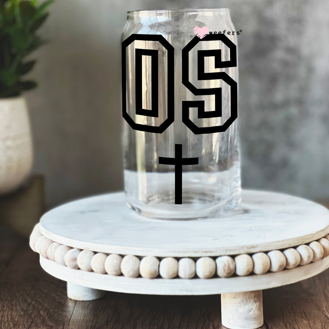 Chosen Christian 16oz Libbey Glass Can UV-DTF or Sublimation Wrap - Decal