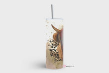 Load and play video in Gallery viewer, 20oz Skinny Tumbler Wrap - Boho Highlander Cow

