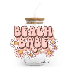 Load image into Gallery viewer, Boho Beach Babe 20oz Libbey Glass Can UV-DTF or Sublimation Wrap - Decal
