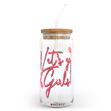 Load image into Gallery viewer, Let&#39;s Go Girls 20oz Libbey Glass Can UV-DTF or Sublimation Wrap - Decal
