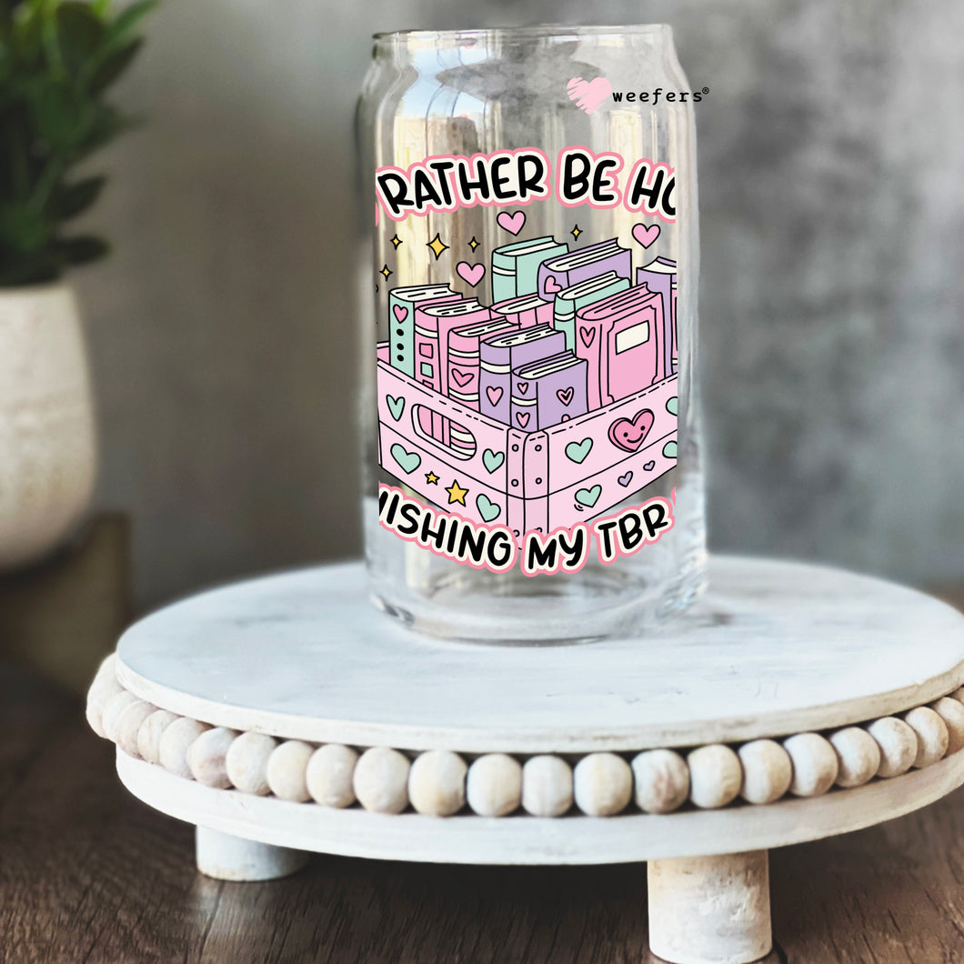 a glass jar with a picture of a kitchen on it