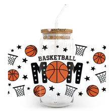 Load image into Gallery viewer, Basketball Mom 20oz Libbey Glass Can, 34oz Hip Sip, 40oz Tumbler UVDTF or Sublimation Decal Transfer

