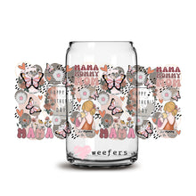 Load image into Gallery viewer, Mother&#39;s Day Mom Sayings  16oz Libbey Glass Can UV-DTF or Sublimation Wrap - Decal
