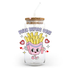 Load image into Gallery viewer, a glass jar filled with fries and a straw
