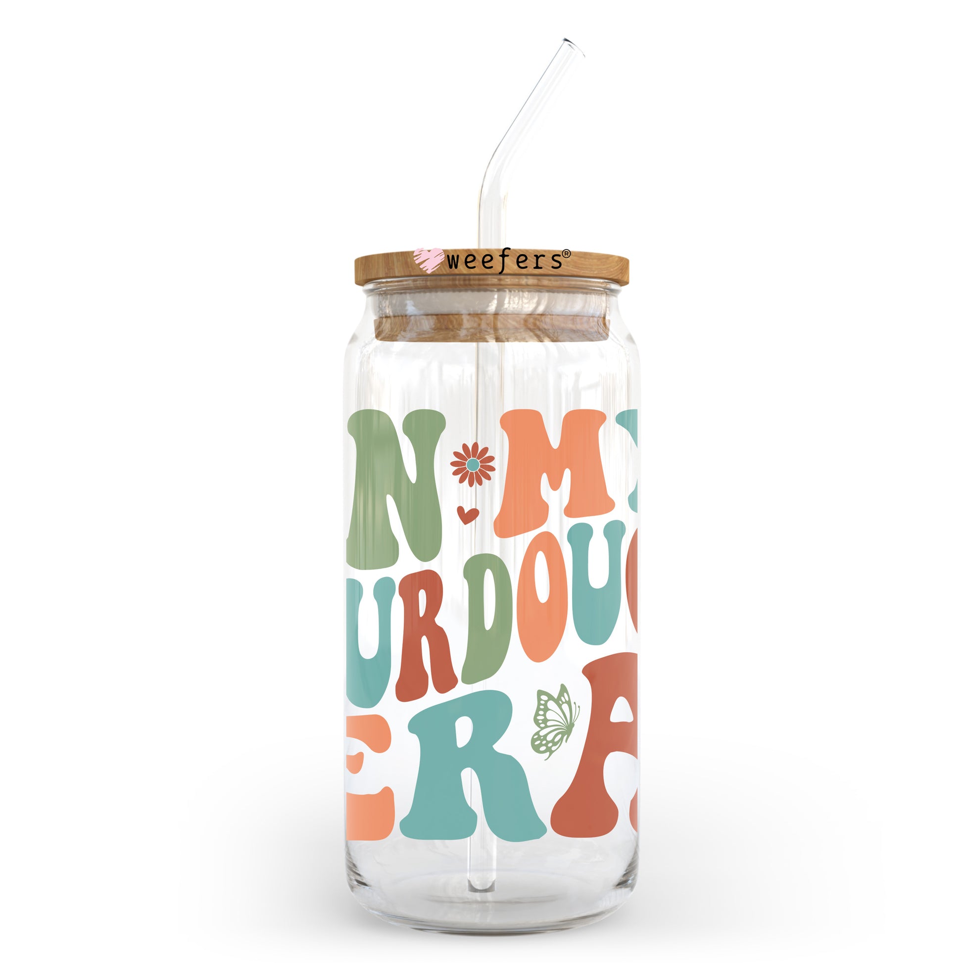 In My Sourdough Era 20oz Libbey Glass Can UV DTF or Sublimation Wrap - Decal Transfer - Weefers