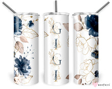 Load image into Gallery viewer, Gigi Tumbler Gift for Mothers Day - Floral Gigi Coffee Travel Cup for Mother&#39;s Day Gift - 20oz Tall Skinny Tumbler with Lid and Straw
