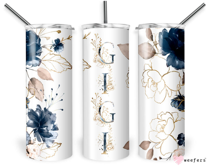 Gigi Tumbler Gift for Mothers Day - Floral Gigi Coffee Travel Cup for Mother's Day Gift - 20oz Tall Skinny Tumbler with Lid and Straw